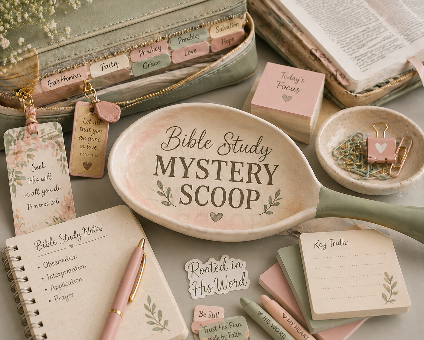 Bible Study Mystery Scoop